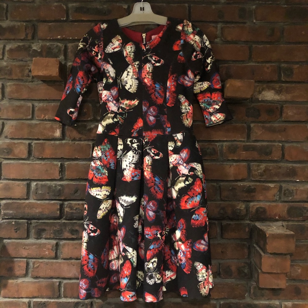 COPY - Girls butterfly flare dress